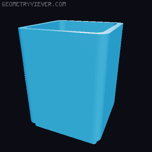 GRIDFINITY laboratory organizer 3D model thumbnail