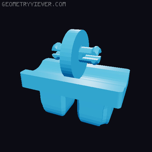 Elephant Costume Girl Giant Minifig 3D model thumbnail
