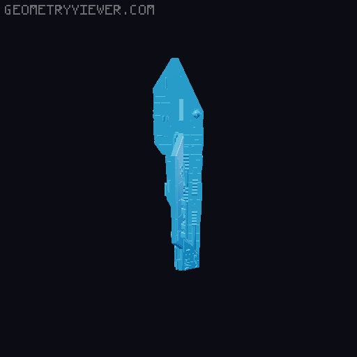 BC-304 MK2 (Stargate) 3D model thumbnail