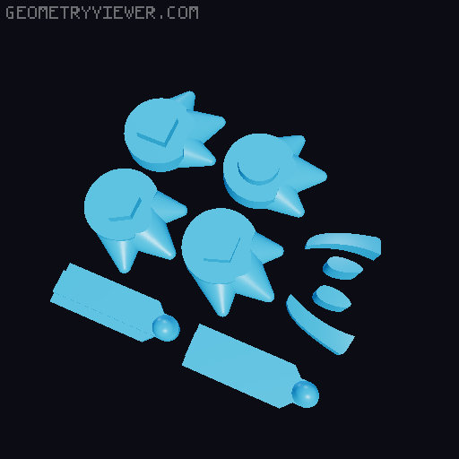 Bulbasaur Mini Mod 3D model thumbnail