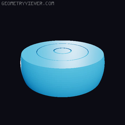 Gyroscope Fidget 3D model thumbnail