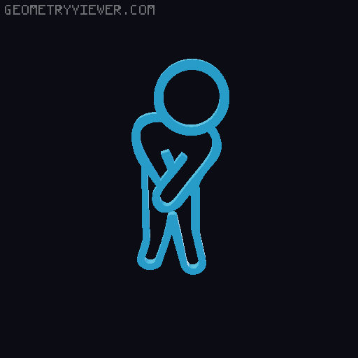 Toilet signs 3D model thumbnail