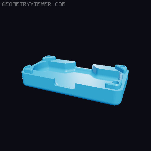 LiIon Battery 21700 4s2p V2 3D model thumbnail