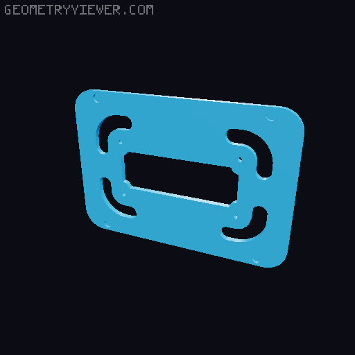 CO2 sensor housing 3D model thumbnail