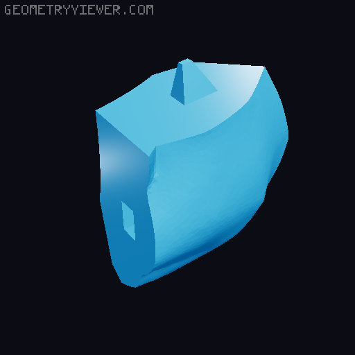 Toothless 3D model thumbnail