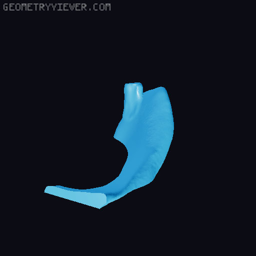 Cat Skull Mask 3D model thumbnail