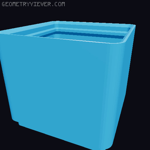 Gridfinity height planning 1x1 bins 3D model thumbnail