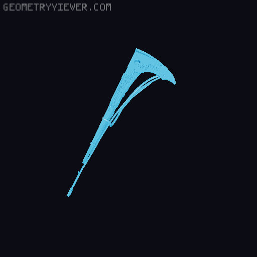 The Destiny from Stargate 3D model thumbnail