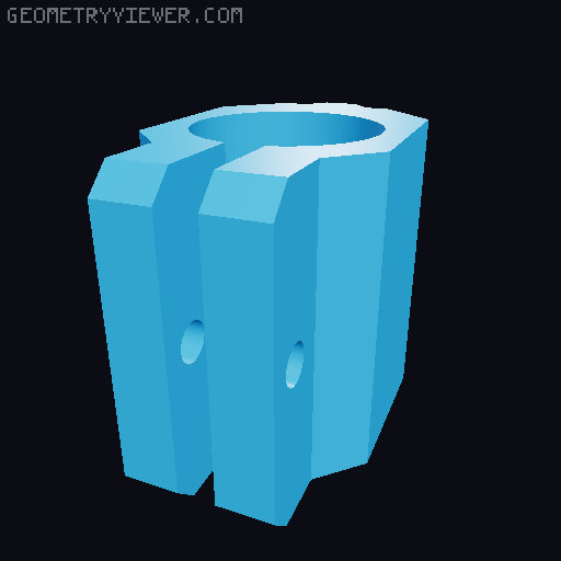 InsertMate - Accurate Heat Insert Guide (parametric) 3D model thumbnail