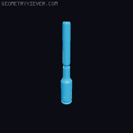 Yeethammer non-ejecting silly shells 3D model thumbnail