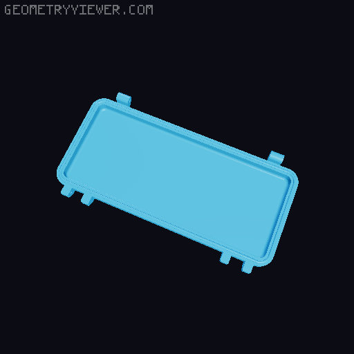 Bigger Utility Box 3D model thumbnail