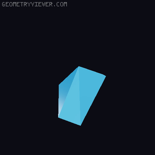 Geometric Unicorn wall art (only for Princess) 3D model thumbnail