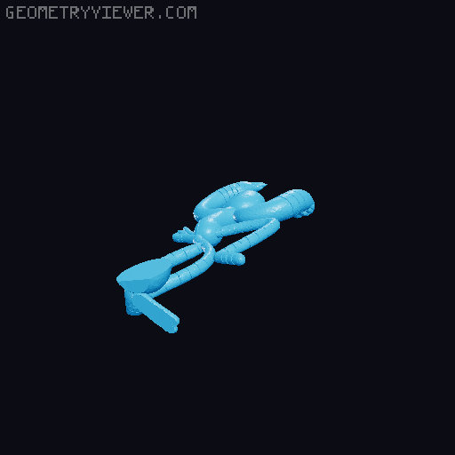 Rigby and Mordecai (Regular Show) 3D model thumbnail