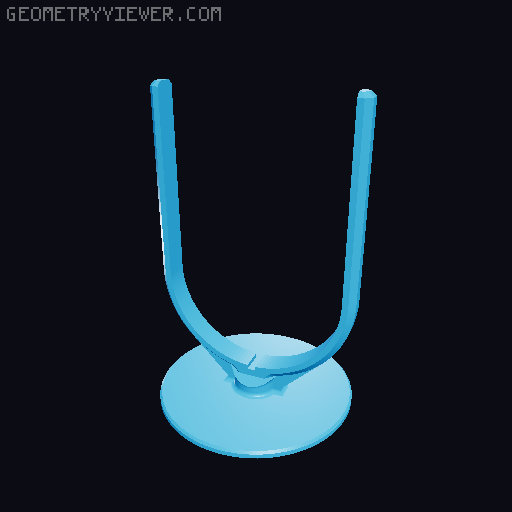 Classy Stand Planter - Mid-Century Modern Style Planter - with Drainage Holes - Drip Tray 3D model thumbnail