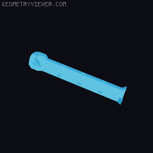 openGrid - Angle connector 3D model thumbnail