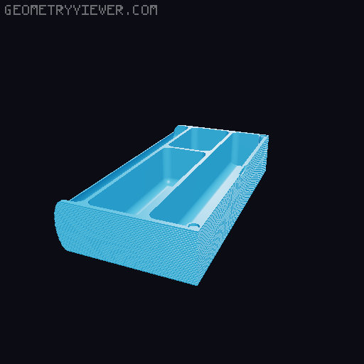 Dice Book 3D model thumbnail