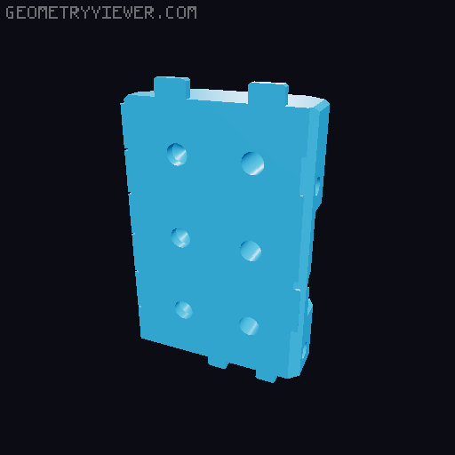BC-304 from Stargate 3D model thumbnail