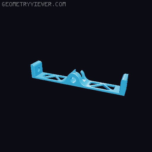 The Filter (Nevermore-like filter) remixed mount 3D model thumbnail