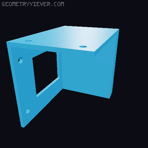 Computer vision-controlled gimbal 3D model thumbnail