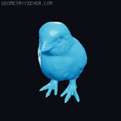 Easter Egg - with tea light 3D model thumbnail