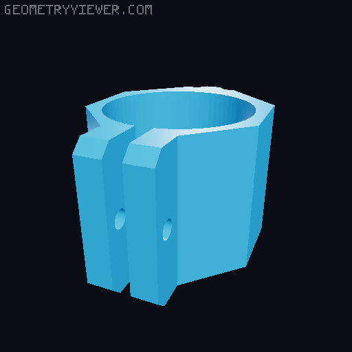 InsertMate - Accurate Heat Insert Guide (parametric) 3D model thumbnail