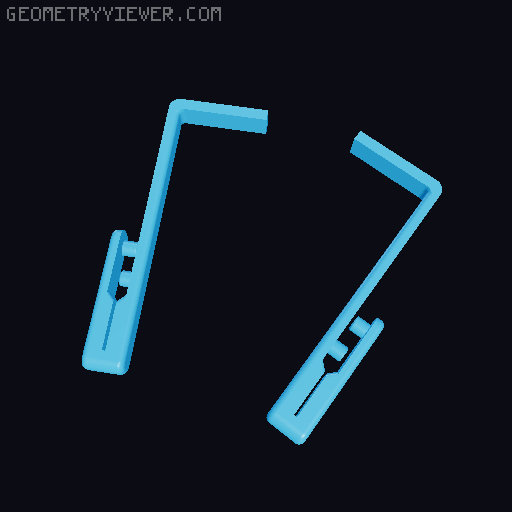 Hands-Free Book Holder REMIX 3D model thumbnail