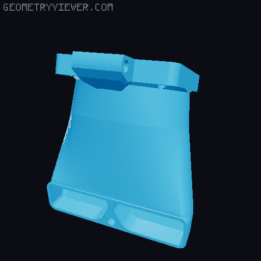 RatRig V-Core EVA 3 4028 Mini Blower Fan Mod 3D model thumbnail