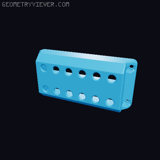Self-propelled tracked platform 3D model thumbnail