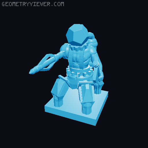 Fantasy - Strange Cultists (enhanced) 3D model thumbnail