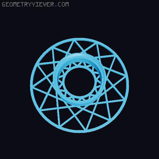 2 Piece Sample Filament Spool 3D model thumbnail