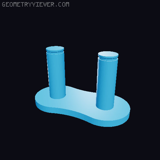Chain Clock 3D model thumbnail
