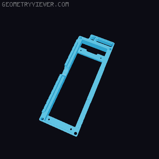 T-Beam v1.x case for Meshtastic 3D model thumbnail