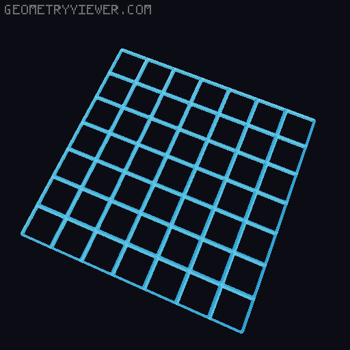 Generated STL Files from Parametric Gridfinity Baseplate 3D model thumbnail