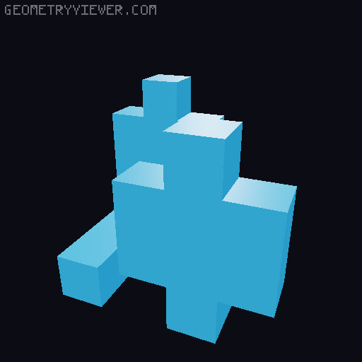 Minecraft Chicken Phone Stand 3D model thumbnail