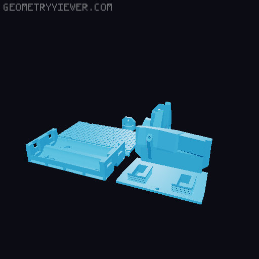 DIY RC SemiTruck 3D model thumbnail