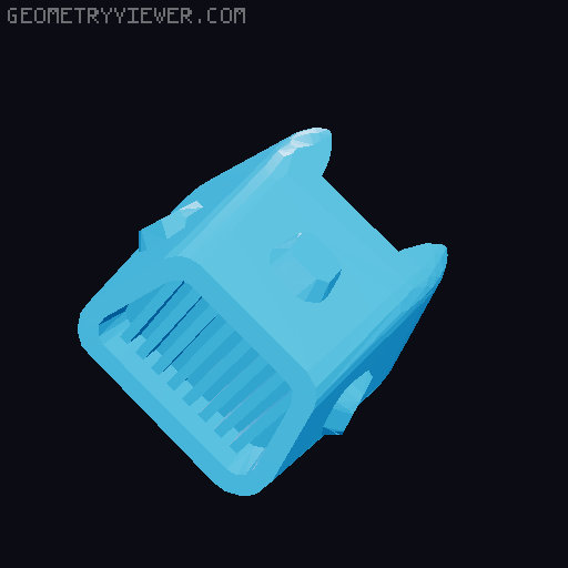 Sci-fi Battleship/Carrier  3D model thumbnail
