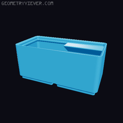 Gridfinity cups height 5 (39mm) collection 3D model thumbnail