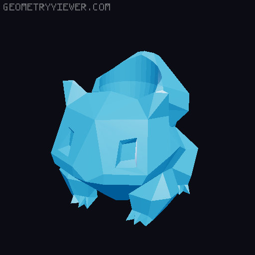 Pokemon Tube Holders V2 - Gridfinity 3D model thumbnail
