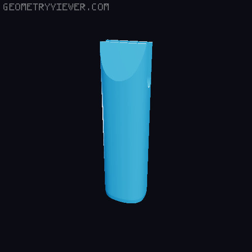 v2.0 Quest 3 table tennis adapter - separate handle 3D model thumbnail