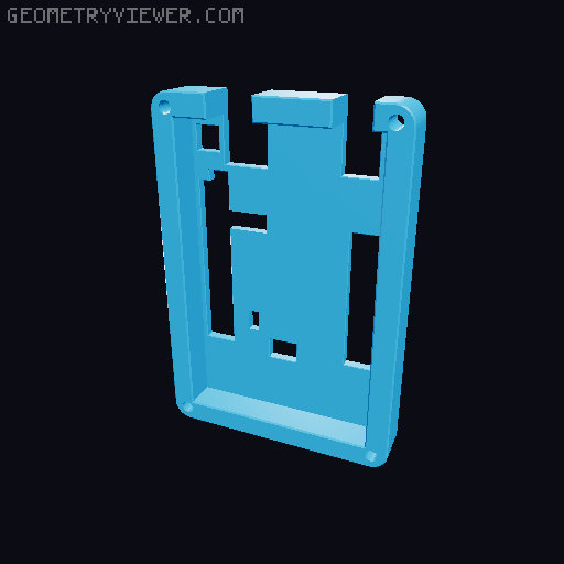Arduino Case 3D model thumbnail