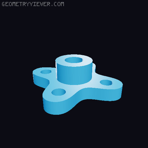 Magnetic "Levitation" Globe 3D model thumbnail