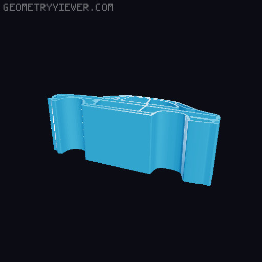Car silhouettes! different models 3D model thumbnail