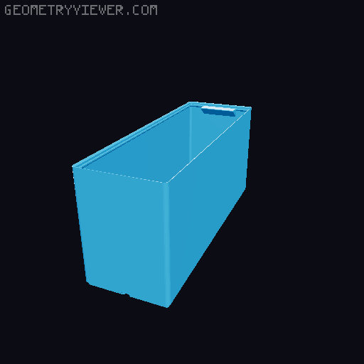 Gridfinity cups height 16 (116mm) collection 3D model thumbnail