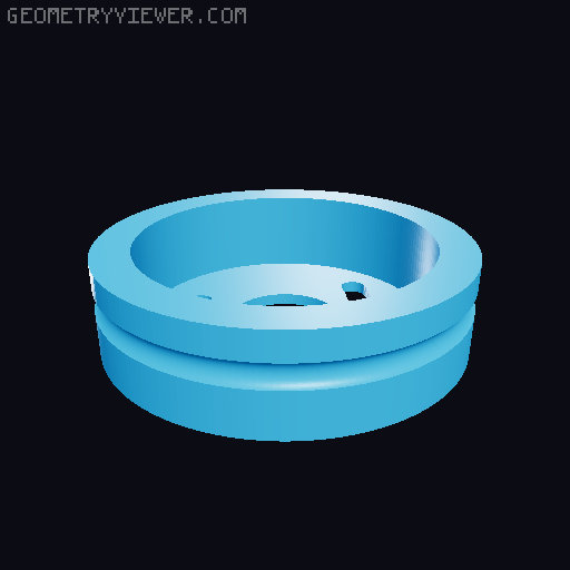 Circular Knitting Machine (CSM) 3D model thumbnail