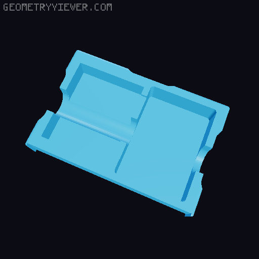 Photo Caddy Board Game Insert Collection 3D model thumbnail