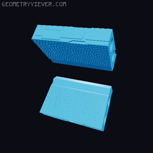Raptor Class Light Cruiser From the Expanse 3D model thumbnail