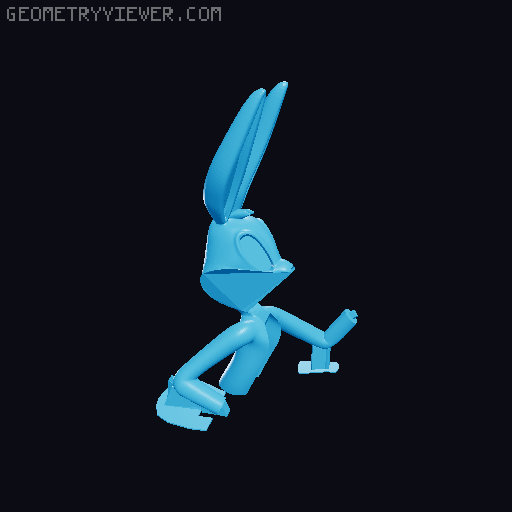 Bugs Bunny 3D model thumbnail