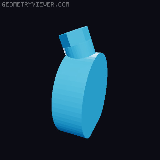 VW Bus Toilet Paper Holder 3D model thumbnail