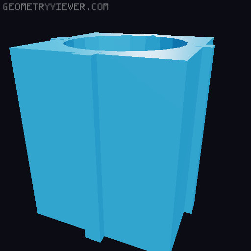Birthday/Christmas Present Bobblehead (Version 2) 3D model thumbnail