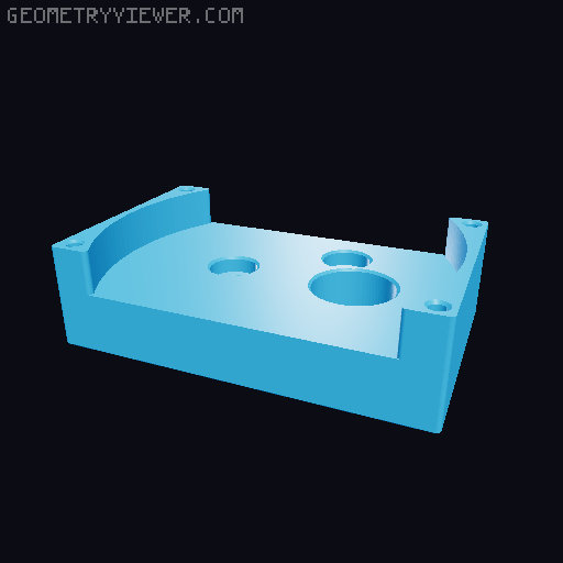 Self feeding open source filament pelletizer - 8 mm Router Bit 3D model thumbnail
